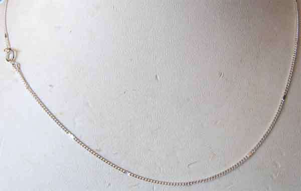 New Solid 925 -Sterling Silver  Chain - 45 cm Long