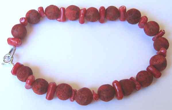 Genuine Red coral bracelet