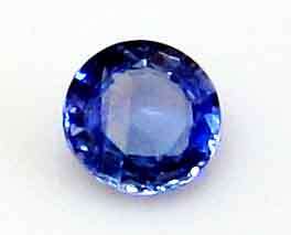 lovely , 3.00 mm round Blue Sapphire  0.16ct ,