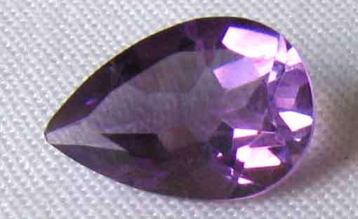 7.00 x 5.00 mm Pear cut Genuine Amethyst 0.63 ct