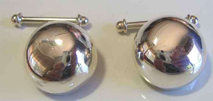 Lovely -Solid 925 -Sterling Silver Cufflinks