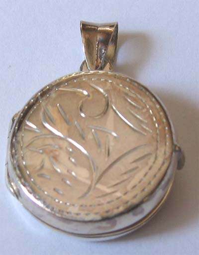 Solid 925 -Sterling Silver , Locket   Pendant