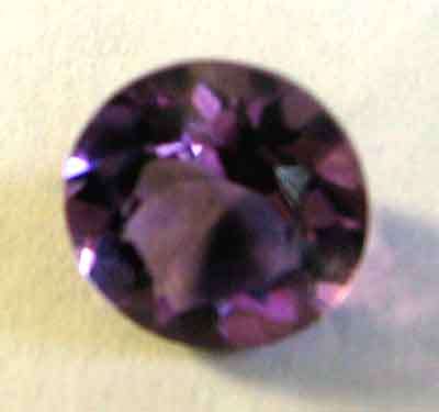 6.00 mm Round cut Amethyst 0.81 ct.