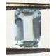 8.00 x 6.00 mm Emerald cut Aquamarine 1.42 ct.