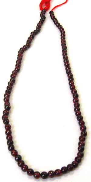 5.00 mm Round cut Garnets beads