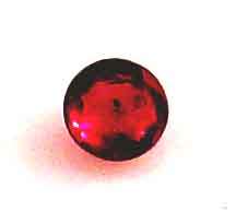 3.50 mm Round faceted cut ruby 0.22 ct.