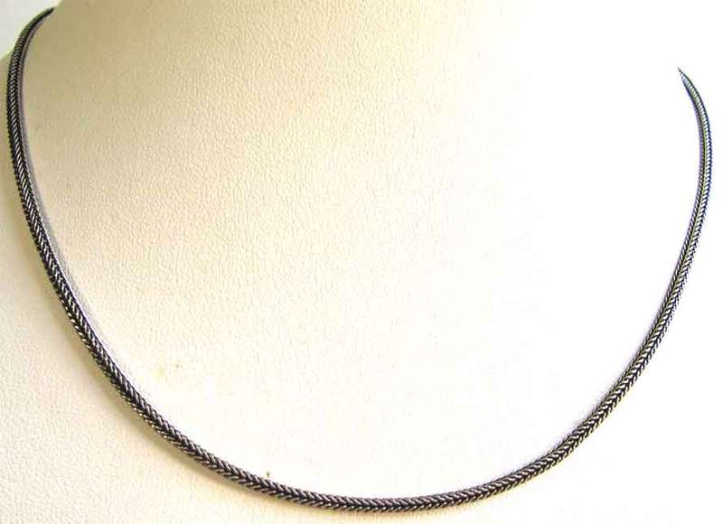 Sterling Silver  Neckchain , 45 cm long