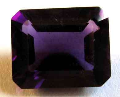 Superb  10.00 x 8.00mm octagonal cut Amethyst 2.69 ct.