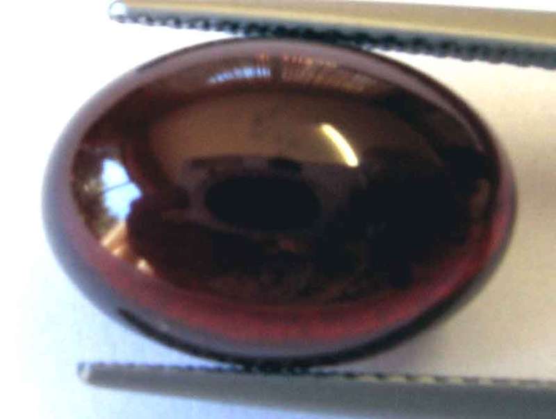 10.00 x 14.00 mm Oval Cab. Garnet 6.01 ct.