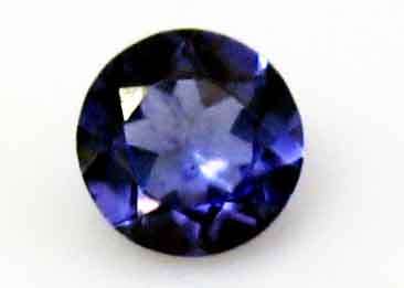 4.00 mm Round cut Tanzanite 0.26 ct.