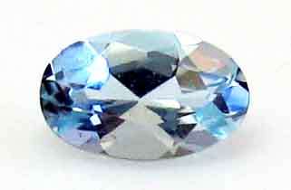 6.00 X 4.00 MM OVAL CUT AQUAMARINE 0.36 CT.