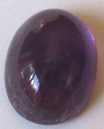 16.00 x 12.00 mm oval cabochon cut Amethyst  11.15 ct.s