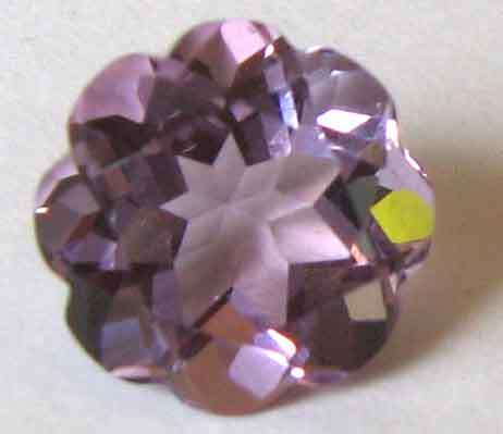 8.00 mm Round faceted cut  Amethyst 1.86cts.Lovely stone !