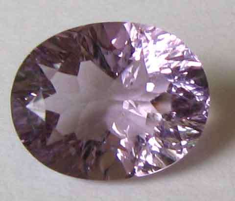 8.00 x 10.00 mm Oval cut Amethyst  2.45 cts.