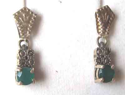 Silver Drop Earrings