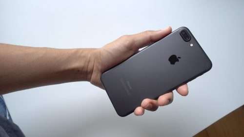 Apple iPhone 7 Plus, 128gb, Matte Black + Cover