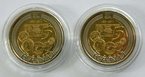 2011 SARB UNC R5 Mandela Coin 6 available