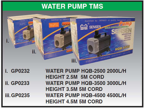 40 Watt Submersible Water Feature Pump, German Standard