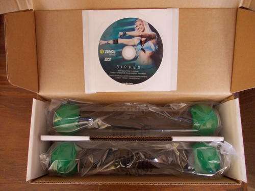 Zumba Ripped Workout DVD and Weights
