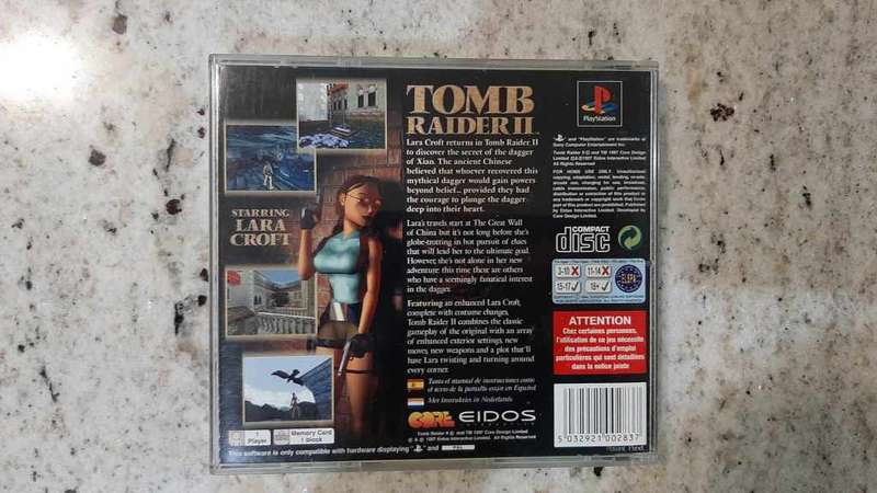 Tomb raider 2 playstation one (ps1)