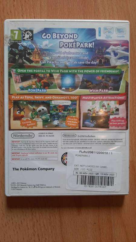 pokemon PokéPark 2: Wonders Beyond