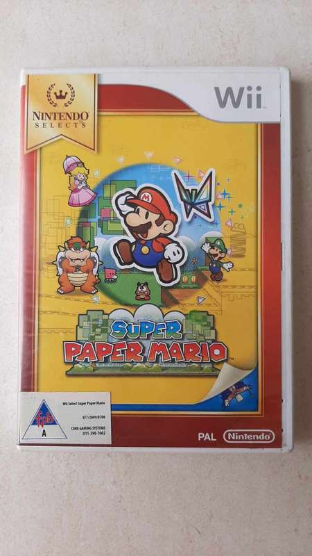 Super paper Mario wii