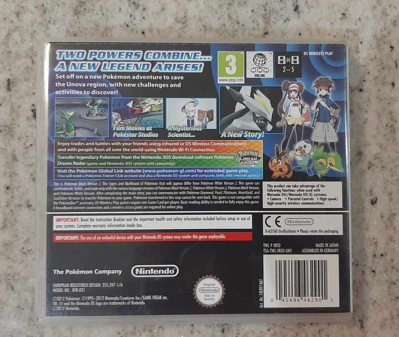 Pokemon Black Version 2 DS