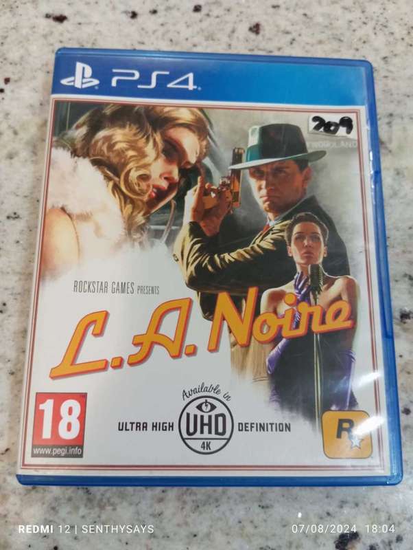 la noire ps4