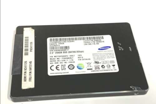 256GB Samsung SSD
