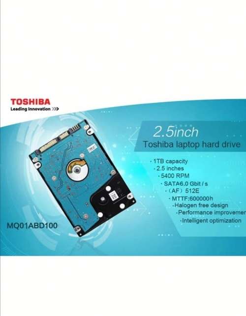 1TB Toshiba 2.5 hdd