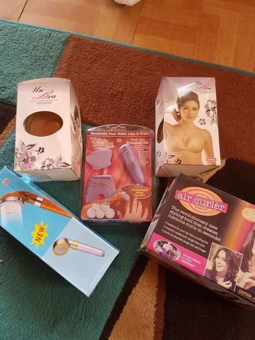 Big lot of woman beauty products