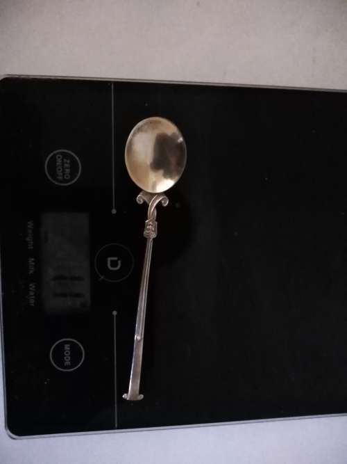 Sterling Silver Candida - Joe Calafato Sugar spoon.  WOW 11 grams