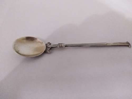 Sterling Silver Candida - Joe Calafato Sugar spoon.  WOW 11 grams