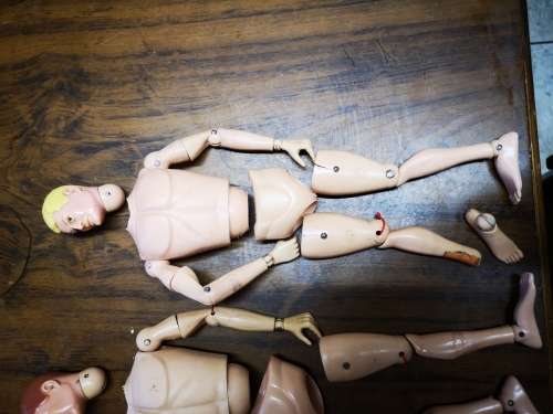 Awesome vintage original 1964 GI Joe lot for repair or spares.