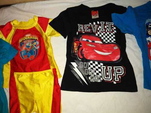 Lot of superhero clothes for your little guy. As new!