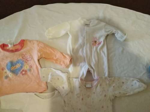 Lot of clothing for your new baby.