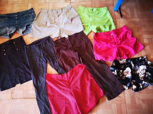 Large lot of women's clothing. Different sizes.
