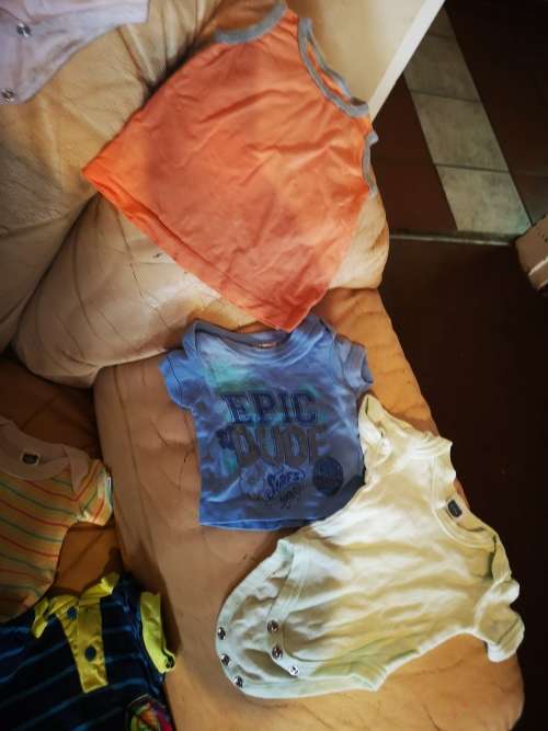 Big lot of baby boy clothing.