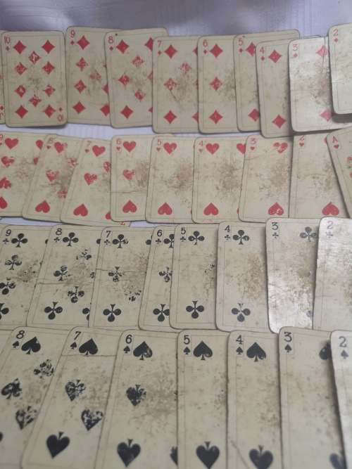 Vintage Piatnik playing cards - double pack. Super cute!