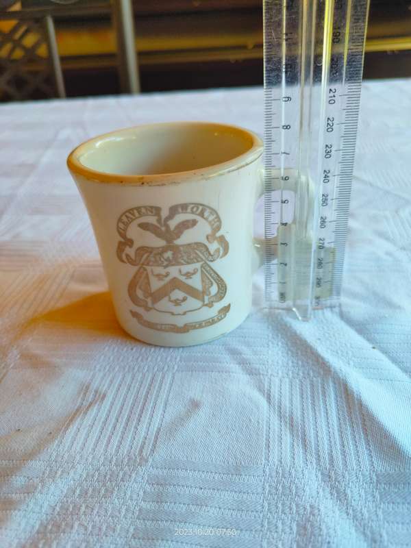 Very interesting vintage Fort Leaven worth souvenir mug