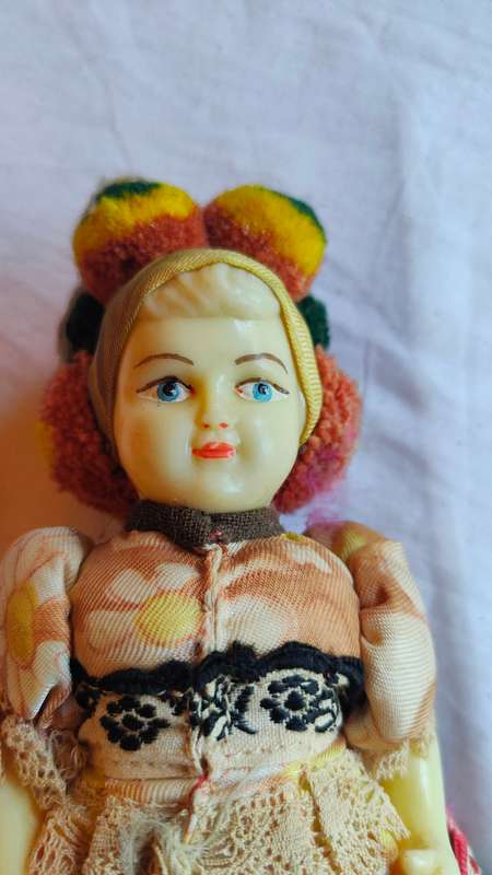 Rare! Vintage Hungarian costume souvenir doll