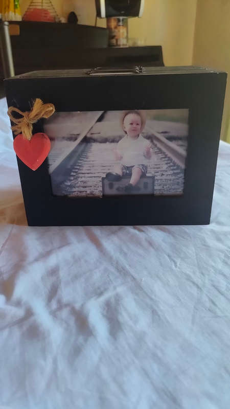 Unique photo album box - gorgeous!