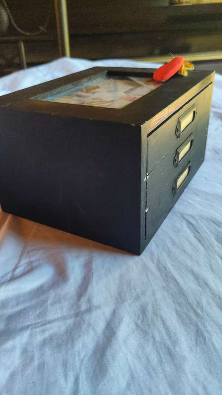 Unique photo album box - gorgeous!