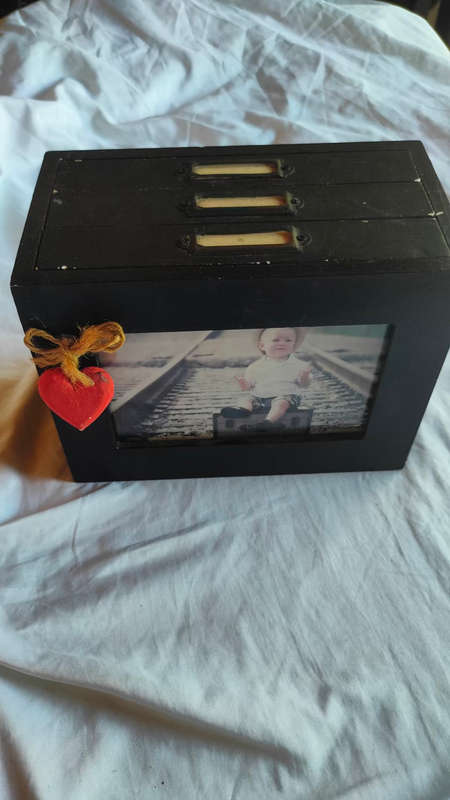 Unique photo album box - gorgeous!