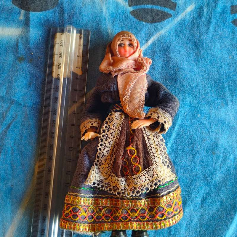 Very old collectable souvenir doll