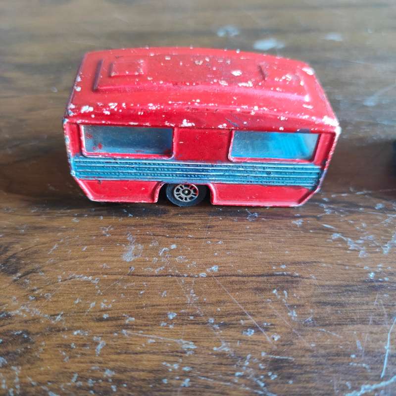Vintage Corgi Juniors 1970`s - Made in Great Britain - lot of 2 caravans