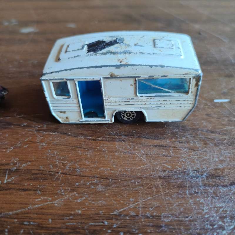 Vintage Corgi Juniors 1970`s - Made in Great Britain - lot of 2 caravans