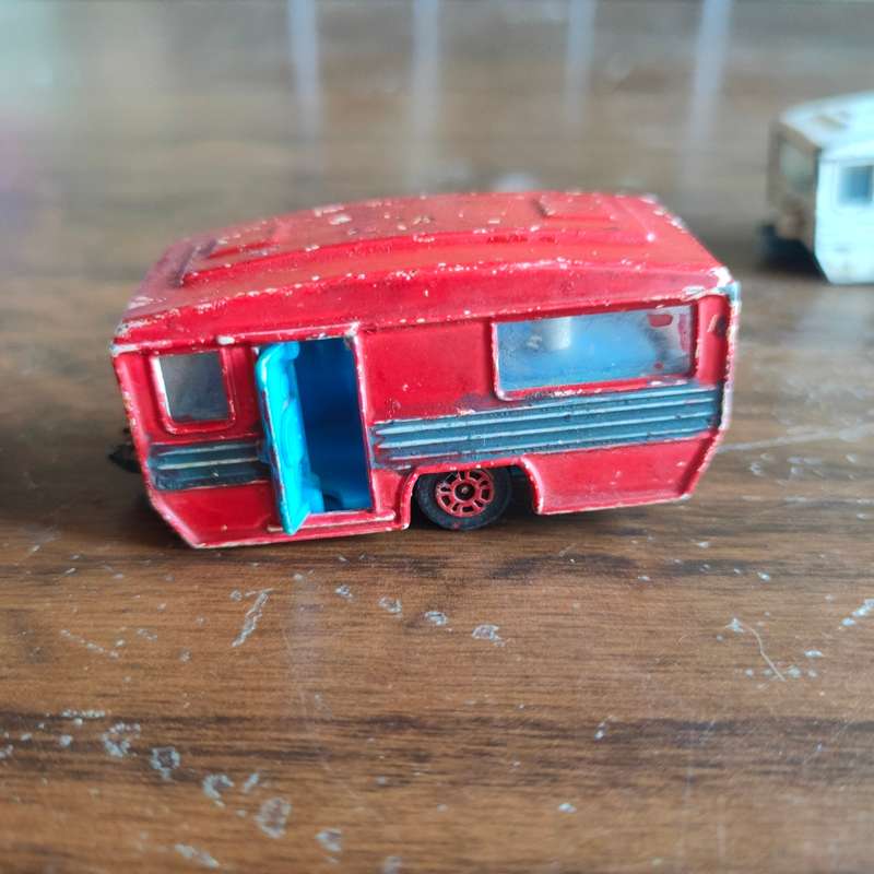 Vintage Corgi Juniors 1970`s - Made in Great Britain - lot of 2 caravans