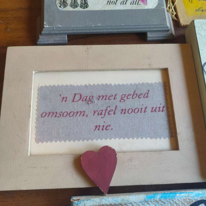Large lot of inspirational signage