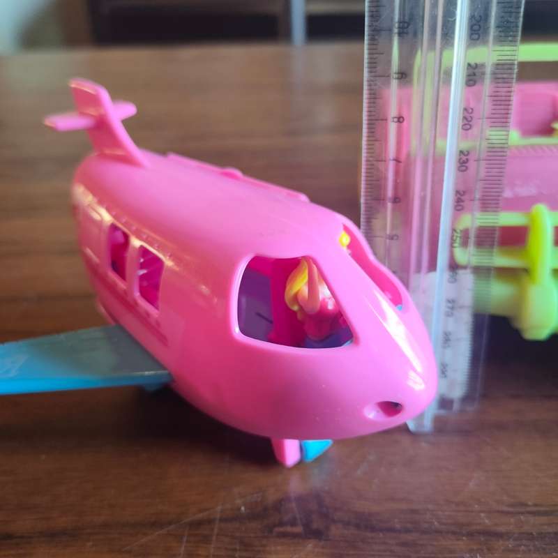 Three pink vehicles - 2 Barbie and 1 Simba